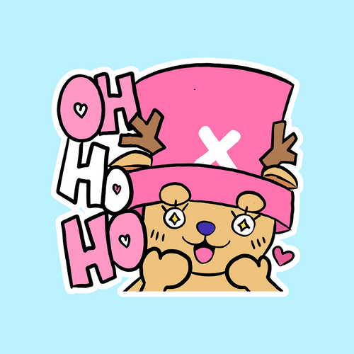 ohohoho ♡ sticker